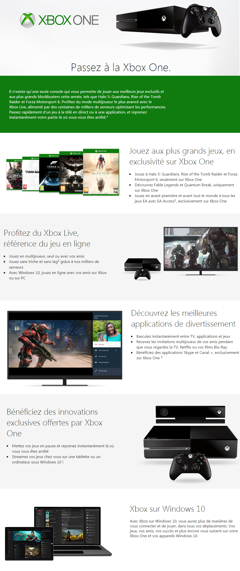 Acheter Microsoft Xbox One 500 GB Maroc