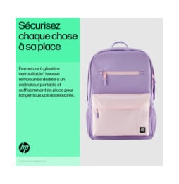 HP Sac à dos Campus (lavande) Sac à dos HP Campus (lavande)  (7J597AA)