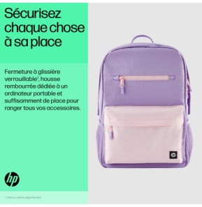 HP Sac à dos Campus (lavande) Sac à dos HP Campus (lavande)  (7J597AA)