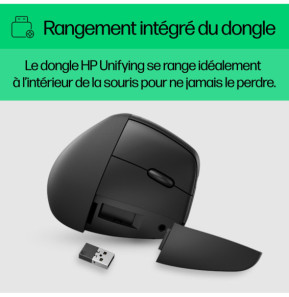 HP Souris sans fil ergonomique 920 Souris sans fil ergonomique HP 920  (6H1A4AA)
