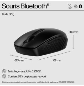 HP Souris Bluetooth programmable 420 Souris Bluetooth programmable HP 420  (7M1D3AA)