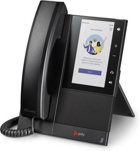 POLY Téléphone multimédia professionnel CCX 505 pour Microsoft Teams et compatible PoE (82Z79AA) — image 2