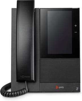 POLY Téléphone multimédia professionnel CCX 505 pour Microsoft Teams et compatible PoE (82Z79AA) — image 3