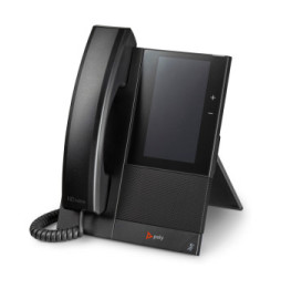 POLY Téléphone multimédia professionnel CCX 505 pour Microsoft Teams et compatible PoE (82Z79AA)
