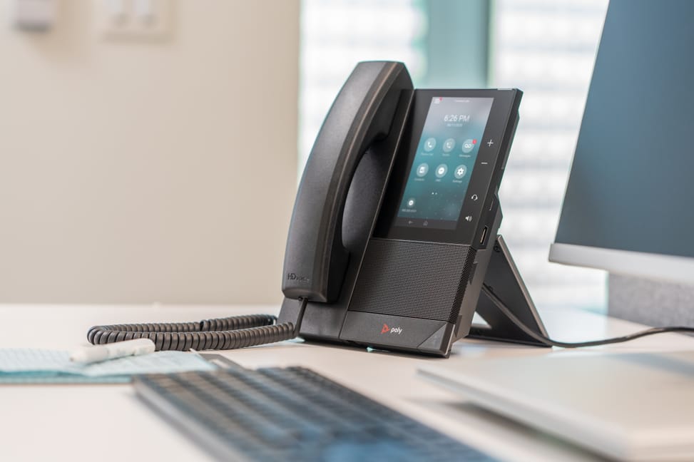 POLY Téléphone multimédia professionnel CCX 505 pour Microsoft Teams et compatible PoE (82Z79AA) — image 11