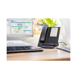 POLY Téléphone multimédia professionnel CCX 505 pour Microsoft Teams et compatible PoE (82Z79AA)