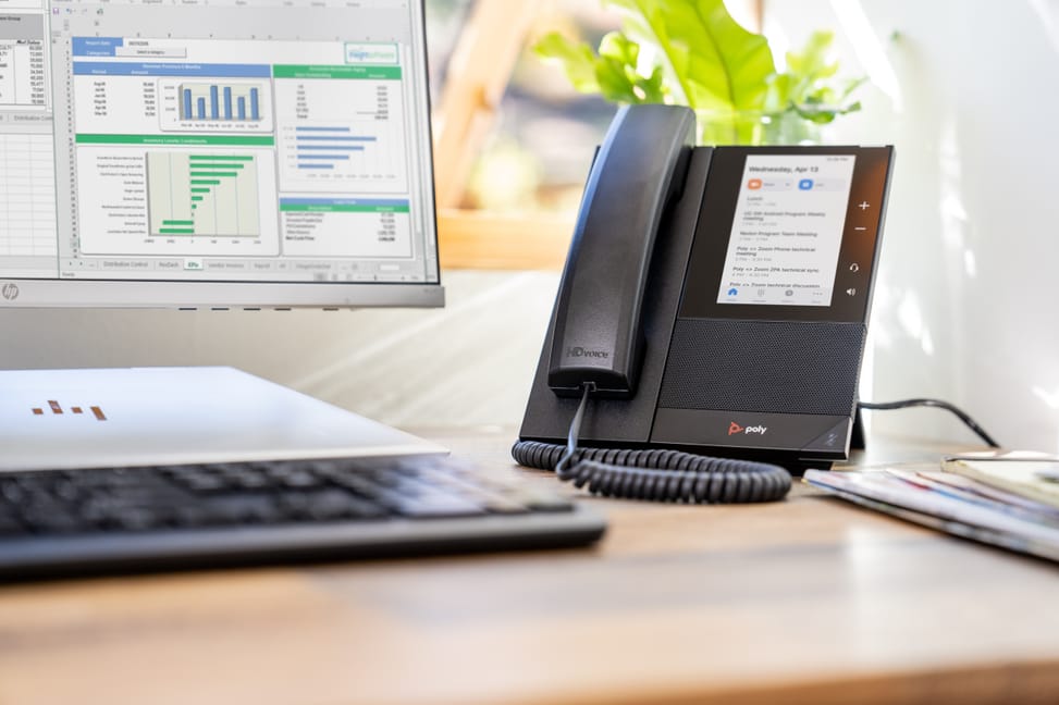 POLY Téléphone multimédia professionnel CCX 505 pour Microsoft Teams et compatible PoE (82Z79AA) — image 13