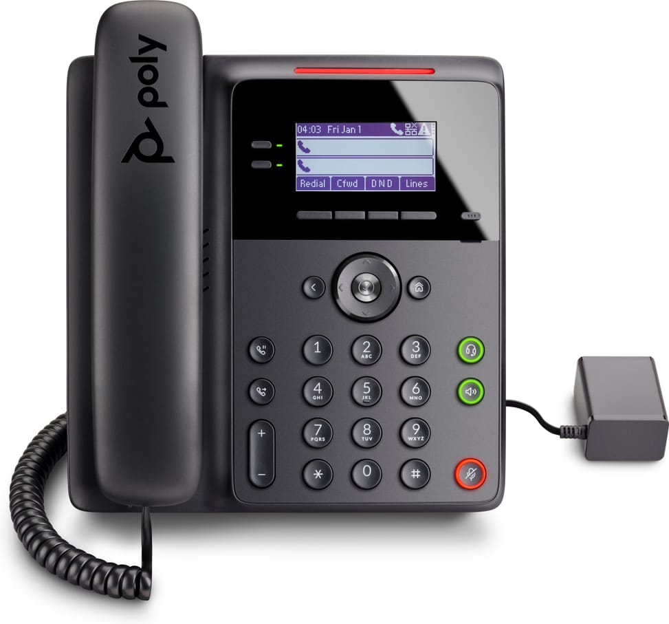هاتف IP POLY Edge B10 مع وحدة تغذية PRC (84C19AA) — صورة 1