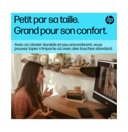 HP Clavier Bluetooth multi-appareil compact 355 Clavier Bluetooth multi-appareil compact HP 355  (692S9AA)