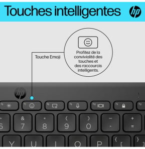 HP Clavier Bluetooth multi-appareil compact 355 Clavier Bluetooth multi-appareil compact HP 355  (692S9AA)