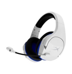 HyperX Core Cloud Plus - Casque pour jeux sans fil (bleu blanc) - PS5 -PS4 (4P5J1AA)