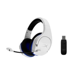 HyperX Core Cloud Plus - Casque pour jeux sans fil (bleu blanc) - PS5 -PS4 (4P5J1AA)