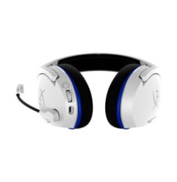 HyperX Core Cloud Plus - Casque pour jeux sans fil (bleu blanc) - PS5 -PS4 (4P5J1AA)
