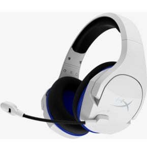 HyperX Core Cloud Plus - Casque pour jeux sans fil (bleu blanc) - PS5 -PS4 (4P5J1AA)