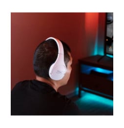 HyperX Core Cloud Plus - Casque pour jeux sans fil (bleu blanc) - PS5 -PS4 (4P5J1AA)