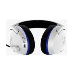 HyperX Core Cloud Plus - Casque pour jeux sans fil (bleu blanc) - PS5 -PS4 (4P5J1AA)
