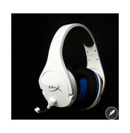 HyperX Core Cloud Plus - Casque pour jeux sans fil (bleu blanc) - PS5 -PS4 (4P5J1AA)
