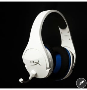 HyperX Core Cloud Plus - Casque pour jeux sans fil (bleu blanc) - PS5 -PS4 (4P5J1AA)