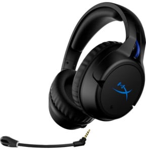 HyperX Cloud Flight - Casque de jeu sans fil (noir-bleu) - PS5-PS4 (4P5H6AA)