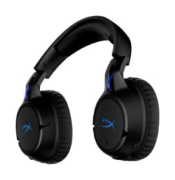 HyperX Cloud Flight - Casque de jeu sans fil (noir-bleu) - PS5-PS4 (4P5H6AA)