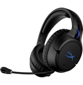 HyperX Cloud Flight - Casque de jeu sans fil (noir-bleu) - PS5-PS4 (4P5H6AA)