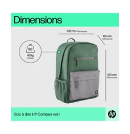 HP Sac à dos Campus (vert) Sac à dos HP Campus (vert)  (7J595AA)
