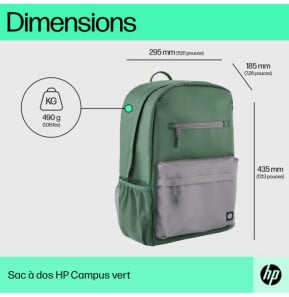 HP Sac à dos Campus (vert) Sac à dos HP Campus (vert)  (7J595AA)