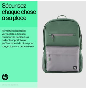 HP Sac à dos Campus (vert) Sac à dos HP Campus (vert)  (7J595AA)