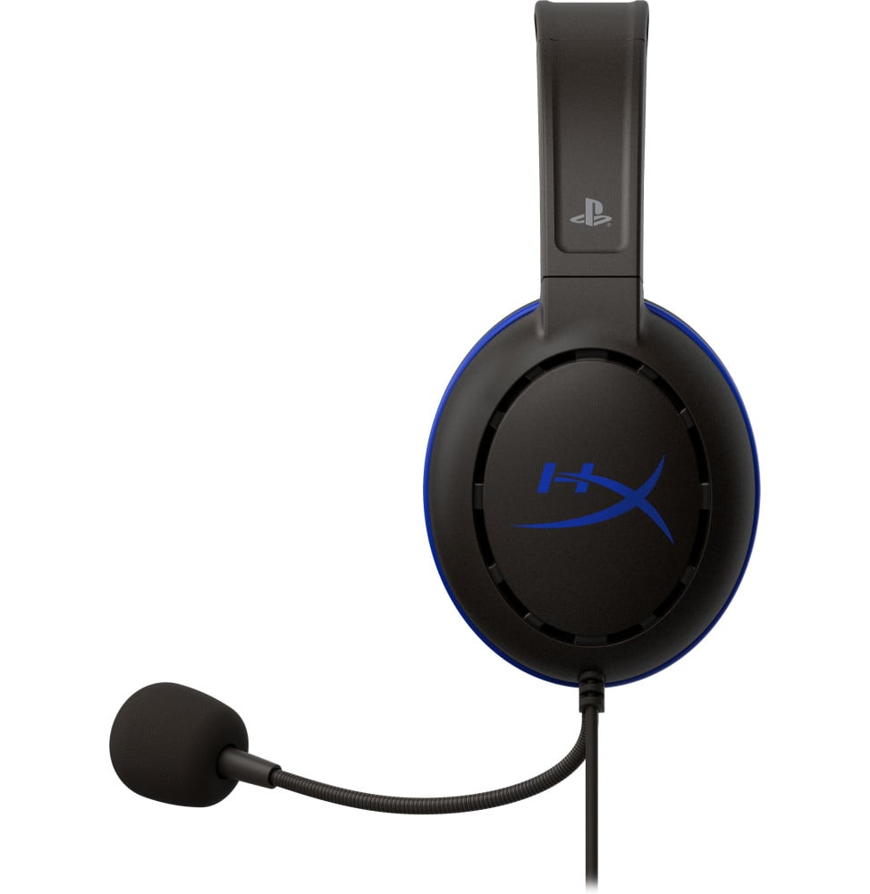 HyperX Casque chat Cloud - PS5PS4 (noir bleu) Casque chat HyperX Cloud - PS5PS4 (noir bleu)  (4P5J3AM)