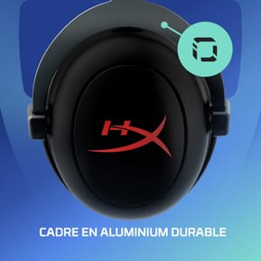 HyperX Casque de jeu sans fil Cloud II Core Casque de jeu sans fil HyperX Cloud II Core (6Y2G8AA) — image 6