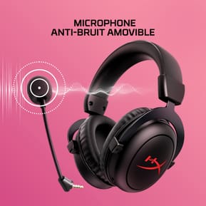 HyperX Casque de jeu sans fil Cloud II Core Casque de jeu sans fil HyperX Cloud II Core (6Y2G8AA) — image 8