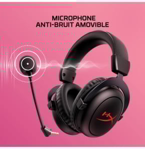 HyperX Casque de jeu sans fil Cloud II Core Casque de jeu sans fil HyperX Cloud II Core  (6Y2G8AA)