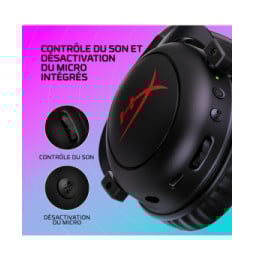 HyperX Casque de jeu sans fil Cloud II Core Casque de jeu sans fil HyperX Cloud II Core  (6Y2G8AA)