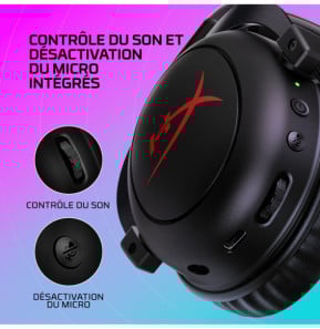 HyperX Casque de jeu sans fil Cloud II Core Casque de jeu sans fil HyperX Cloud II Core  (6Y2G8AA)