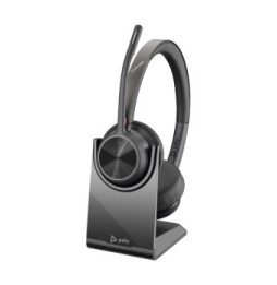 POLY Micro-casque Voyager 4320 USB-C + dongle BT700 + base de chargement (77Z31AA)