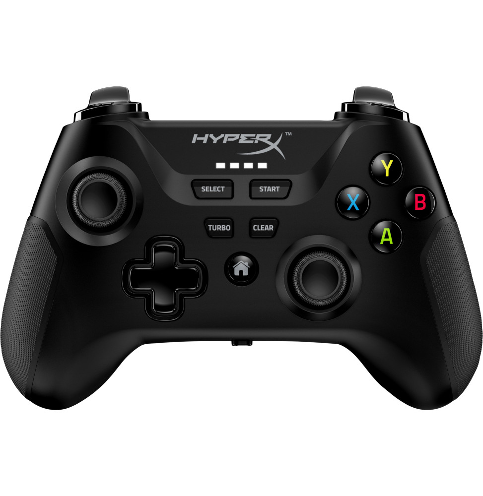 HyperX Clutch - Wireless Gaming Controller (Black) - Mobile, PC (516L8AA)