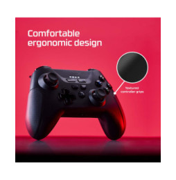 HyperX Clutch - Wireless Gaming Controller (Black) - Mobile, PC (516L8AA)
