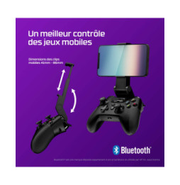 HyperX Clutch - Wireless Gaming Controller (Black) - Mobile, PC (516L8AA)