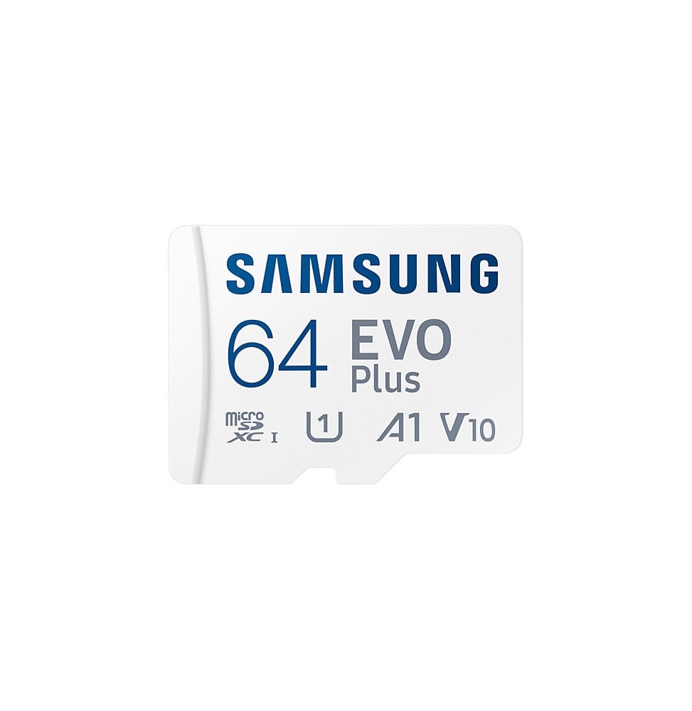 Samsung EVO Plus 64 Go MicroSDXC UHS-I Classe 10 (MB-MC64KA/EU)