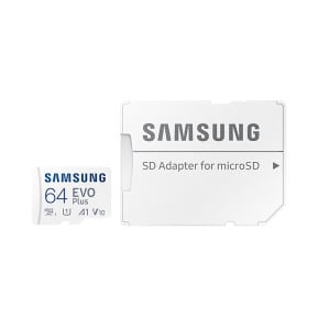 Samsung EVO Plus 64 Go MicroSDXC UHS-I Classe 10 (MB-MC64KA/EU)