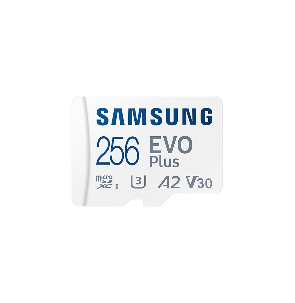 Samsung EVO Plus 256 Go MicroSDXC UHS-I Classe 10 (MB-MC256KA/EU)