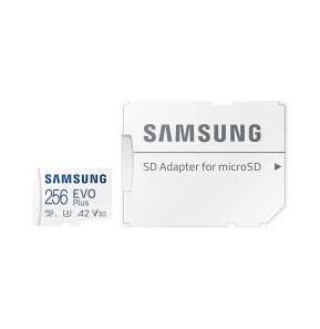 Samsung EVO Plus 256 Go MicroSDXC UHS-I Classe 10 (MB-MC256KA/EU)
