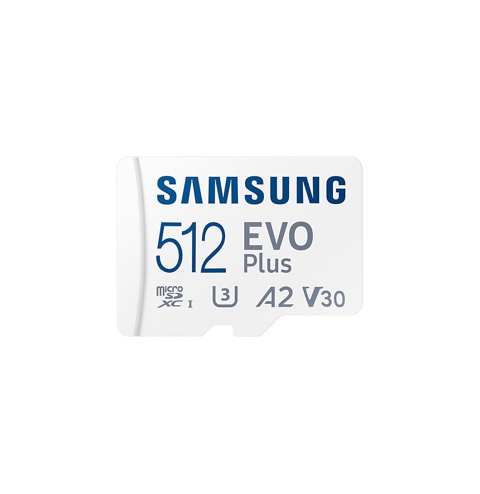 Samsung EVO Plus 512 Go MicroSDXC UHS-I Classe 10 (MB-MC512KA/EU)