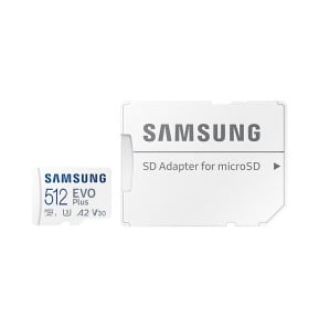 Samsung EVO Plus 512 Go MicroSDXC UHS-I Classe 10 (MB-MC512KA/EU)
