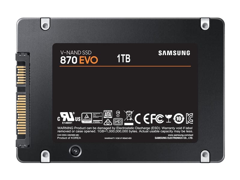 Samsung 870 EVO 2.5" 1 To Série ATA III V-NAND (MZ-77E1T0B/EU) — image 5