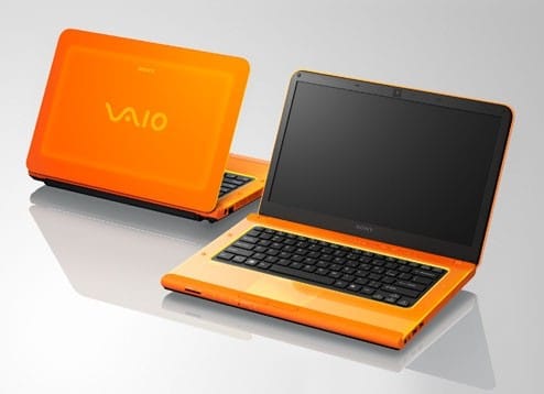 Ordinateur portable Sony Vaio VPCCA15FF