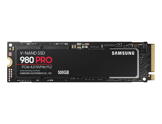 Samsung 980 PRO M.2 500 Go PCI Express 4.0 V-NAND MLC NVMe (MZ-V8P500BW)