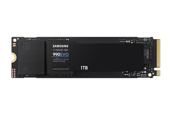 Samsung 990 EVO M.2 1 To PCI Express 4.0 V-NAND TLC NVMe (MZ-V9E1T0BW)
