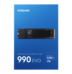 Samsung 990 EVO M.2 1 To PCI Express 4.0 V-NAND TLC NVMe (MZ-V9E1T0BW)