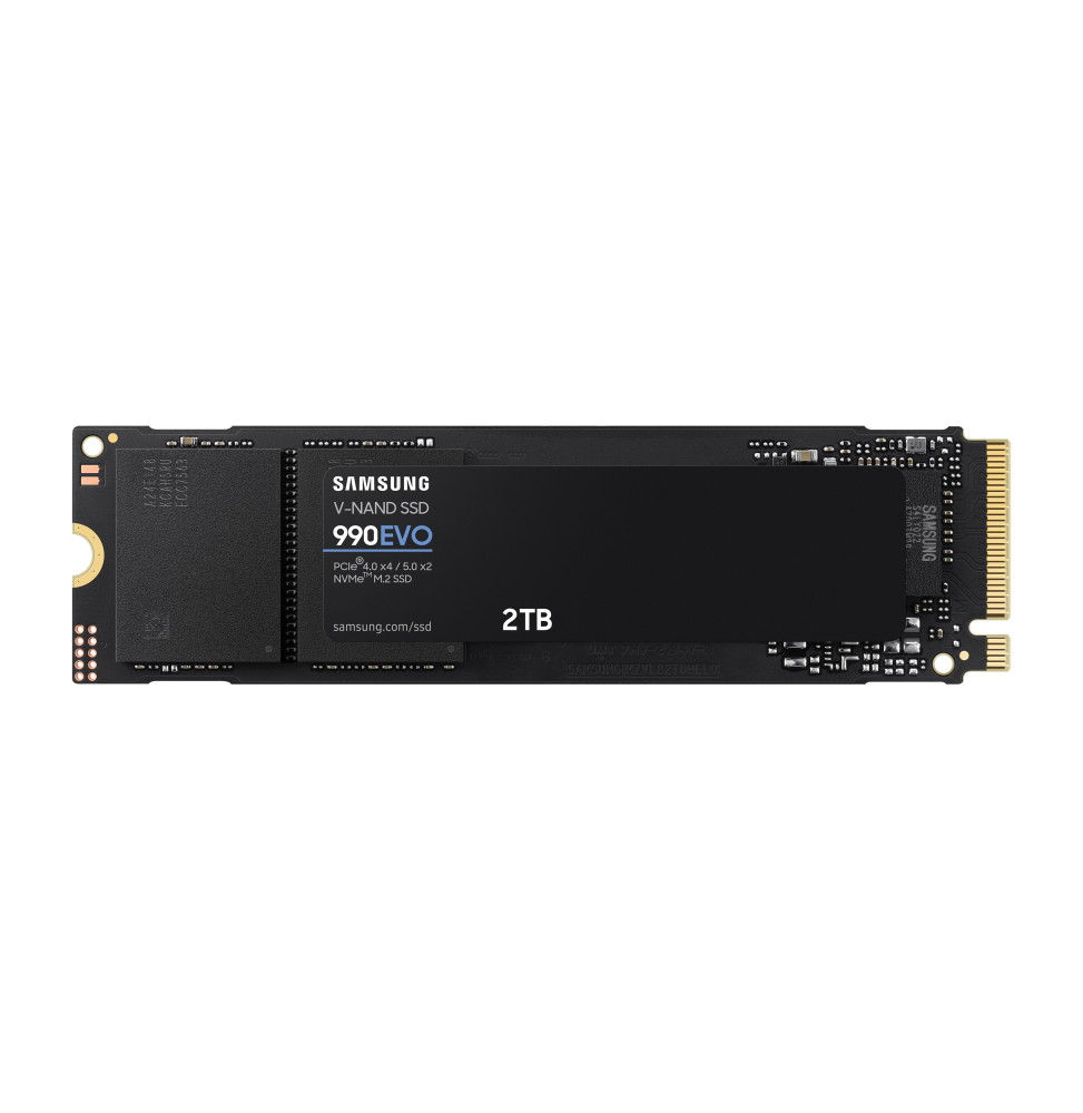 Samsung 990 EVO M.2 2 To PCI Express 4.0 V-NAND TLC NVMe (MZ-V9E2T0BW)